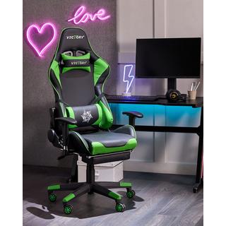 Beliani Sedia da gaming en Pelle sintetica Retrò VICTORY  