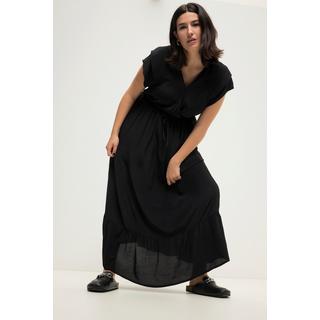 Studio Untold  Robe maxi coupe straight à taille élastique 