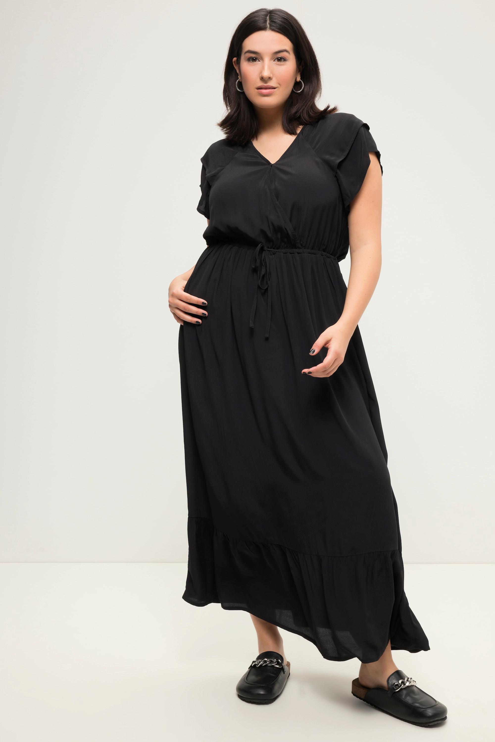 Studio Untold  Robe maxi coupe straight à taille élastique 