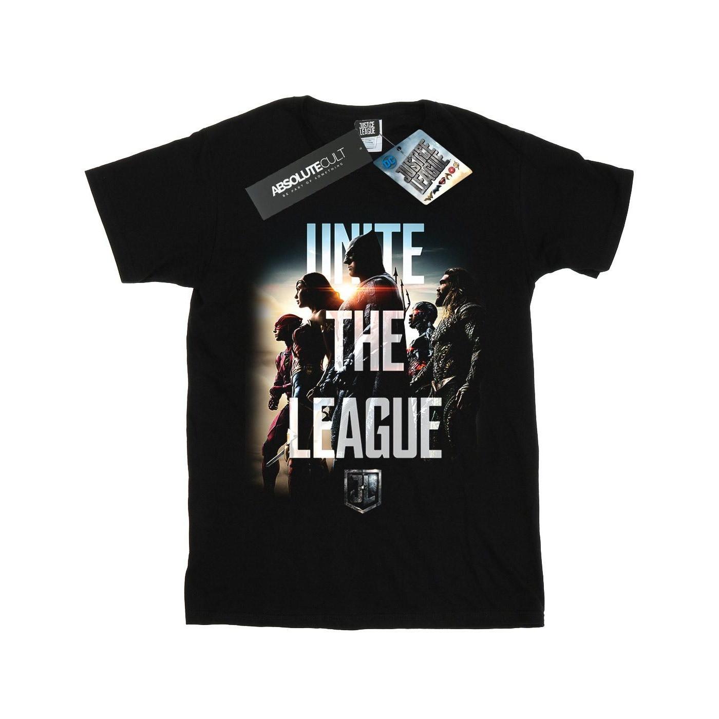 DC COMICS  Tshirt JUSTICE LEAGUE MOVIE UNITE THE LEAGUE 