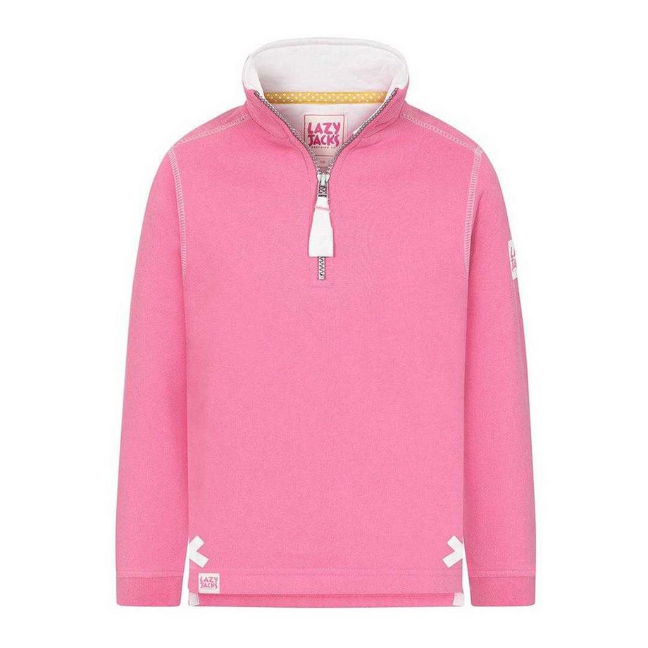 Sweatshirt  ,  mit kurzem Reißverschluss