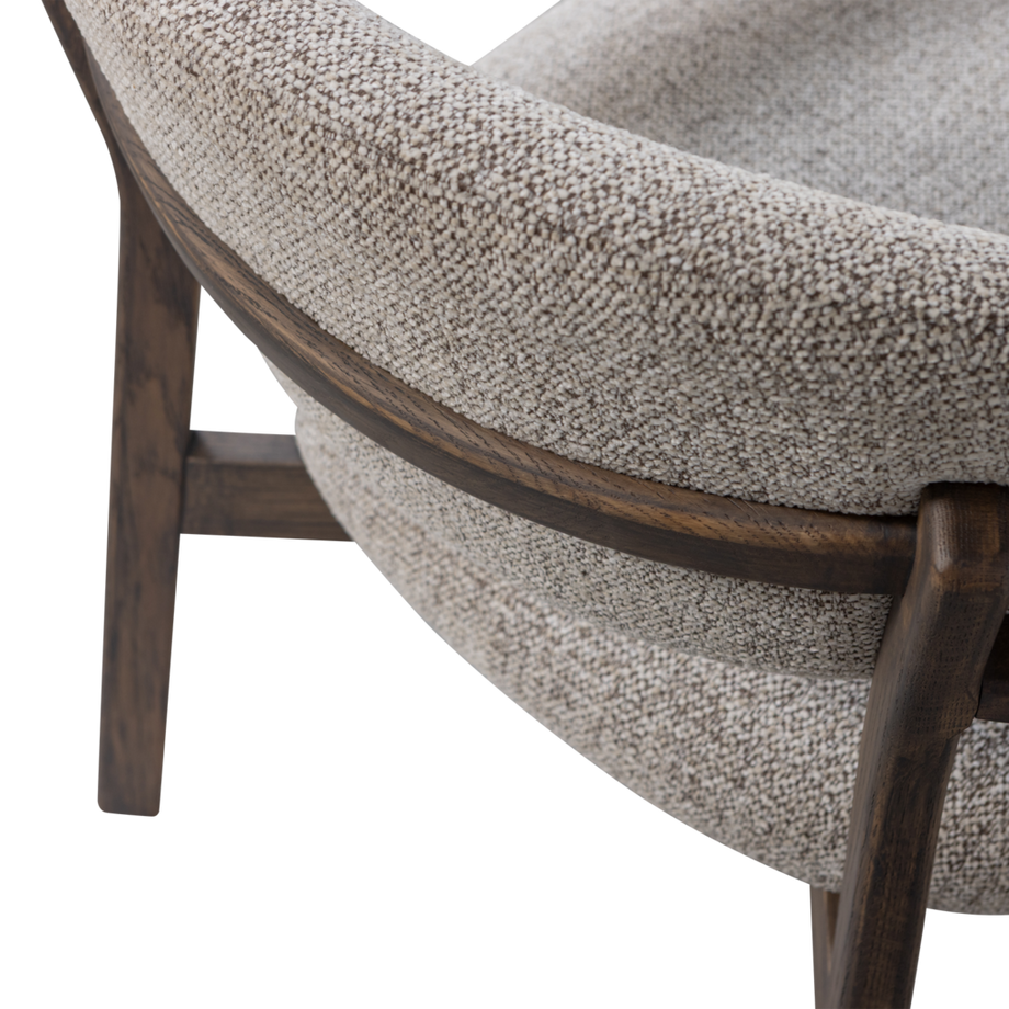 mutoni Sessel Udar natur/dunkelbraun  