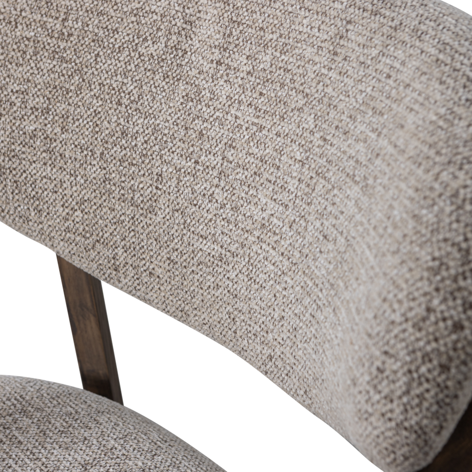 mutoni Sessel Udar natur/dunkelbraun  