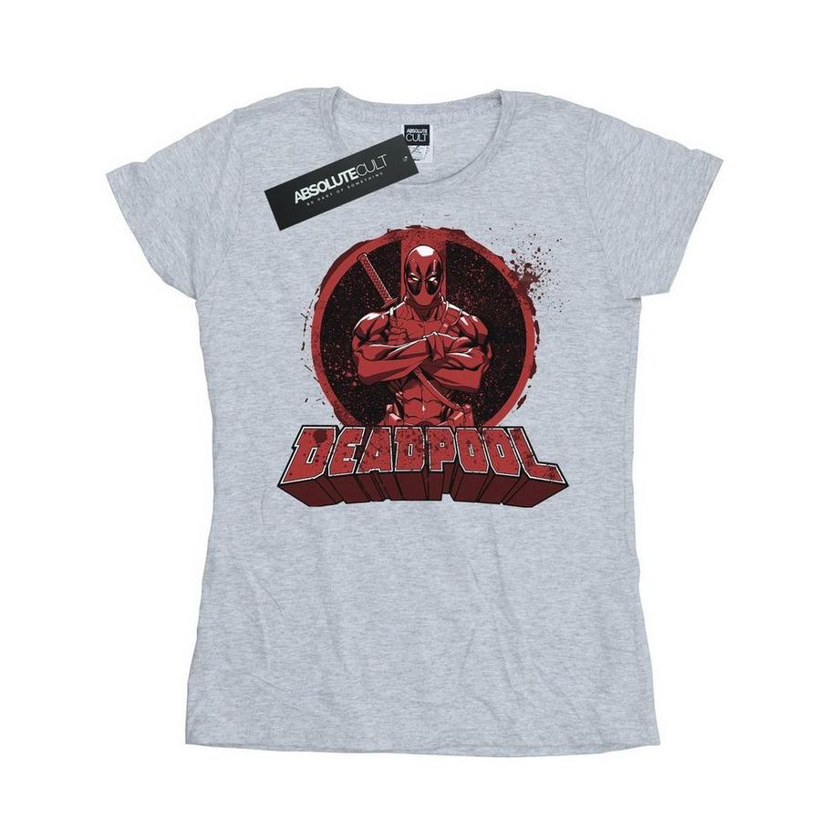 Deadpool Arms Crossed T-Shirt  