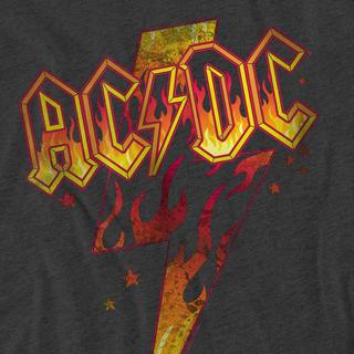 AC/DC ACDC Logo Flames T-Shirt  