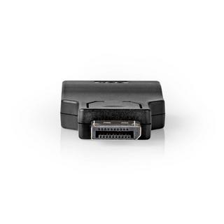 Nedis  Displayport Adapter | DisplayPort Stecker | VGA Buchse 15p | 1080p | Vernickelt | Gerade | Rund | ABS | ABS | Schwarz | Box 