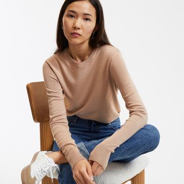 Pullover mit rundem Ausschnitt