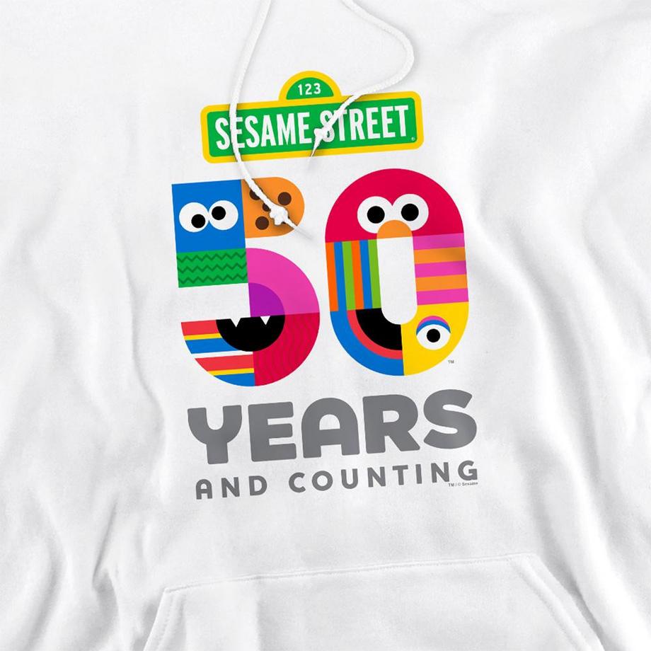 Sesame Street  50 Years Kapuzenpullover 