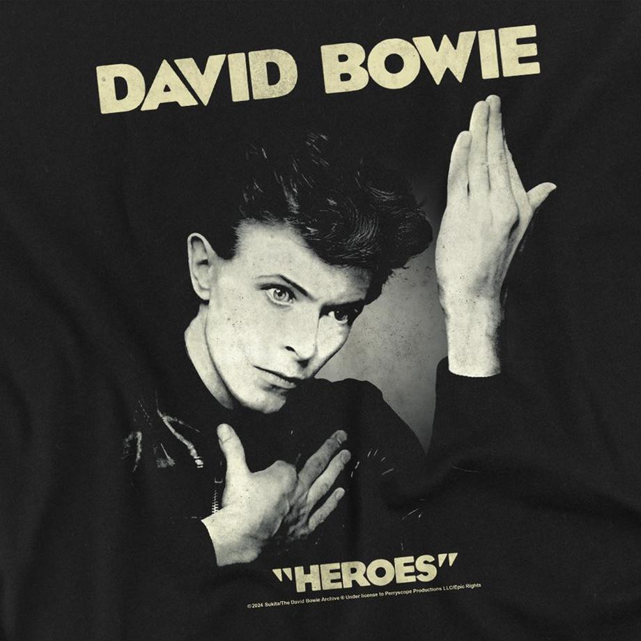 David Bowie T-Shirt Heroes  