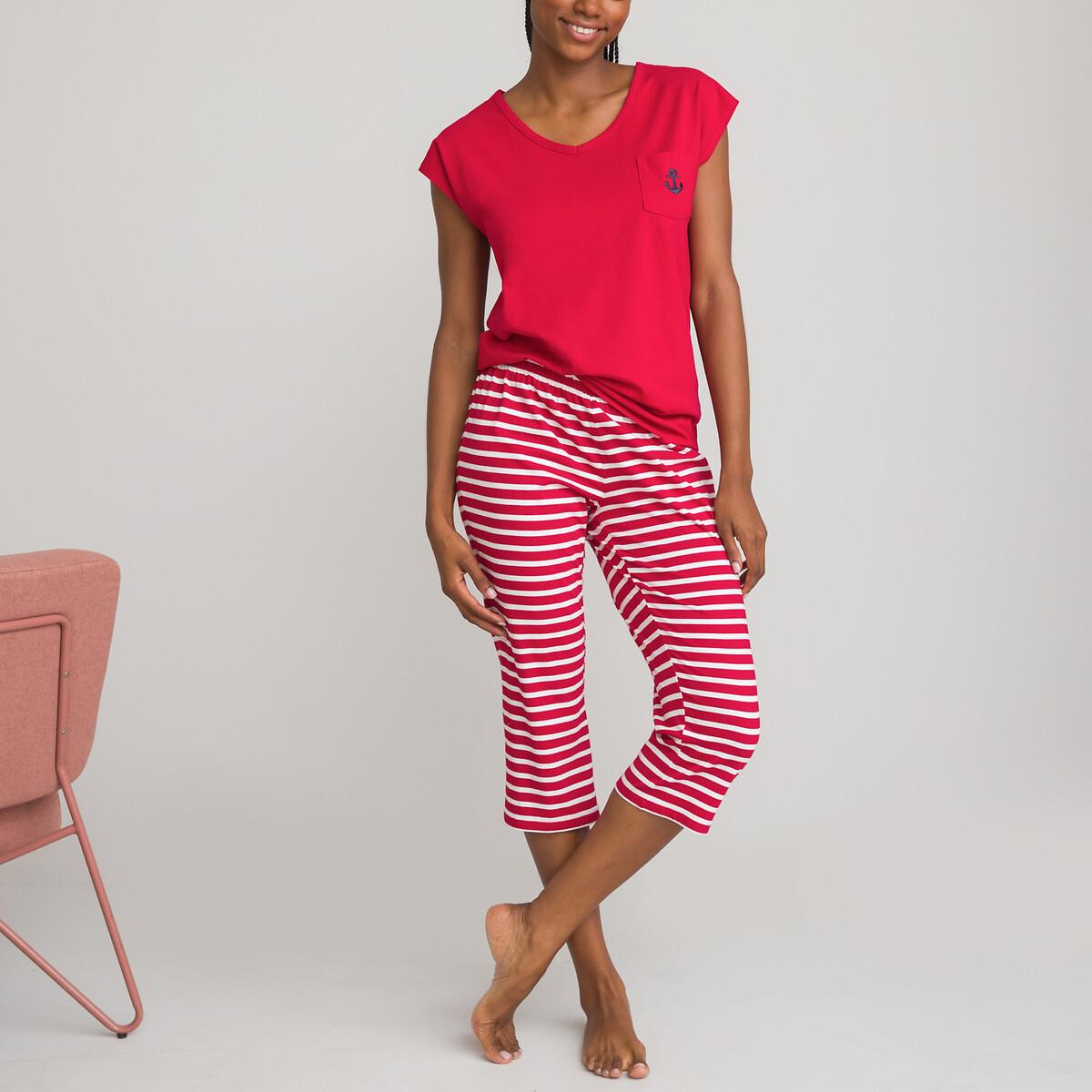 La Redoute Collections  Pyjama pantacourt jersey en coton 