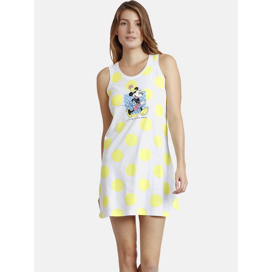 Ärmelloses Nachthemd Polka Dots Disney
