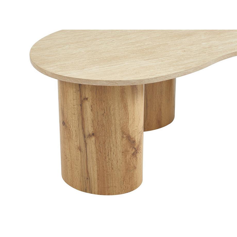 Vente-unique Couchttisch nicht ausziehbar ALOZYA  