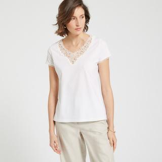 La Redoute Collections  T-shirt col V 