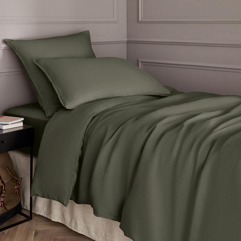 Housse de couette enfant lin lavé