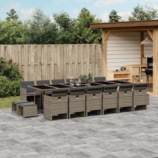 VidaXL Garten essgruppe poly-rattan  