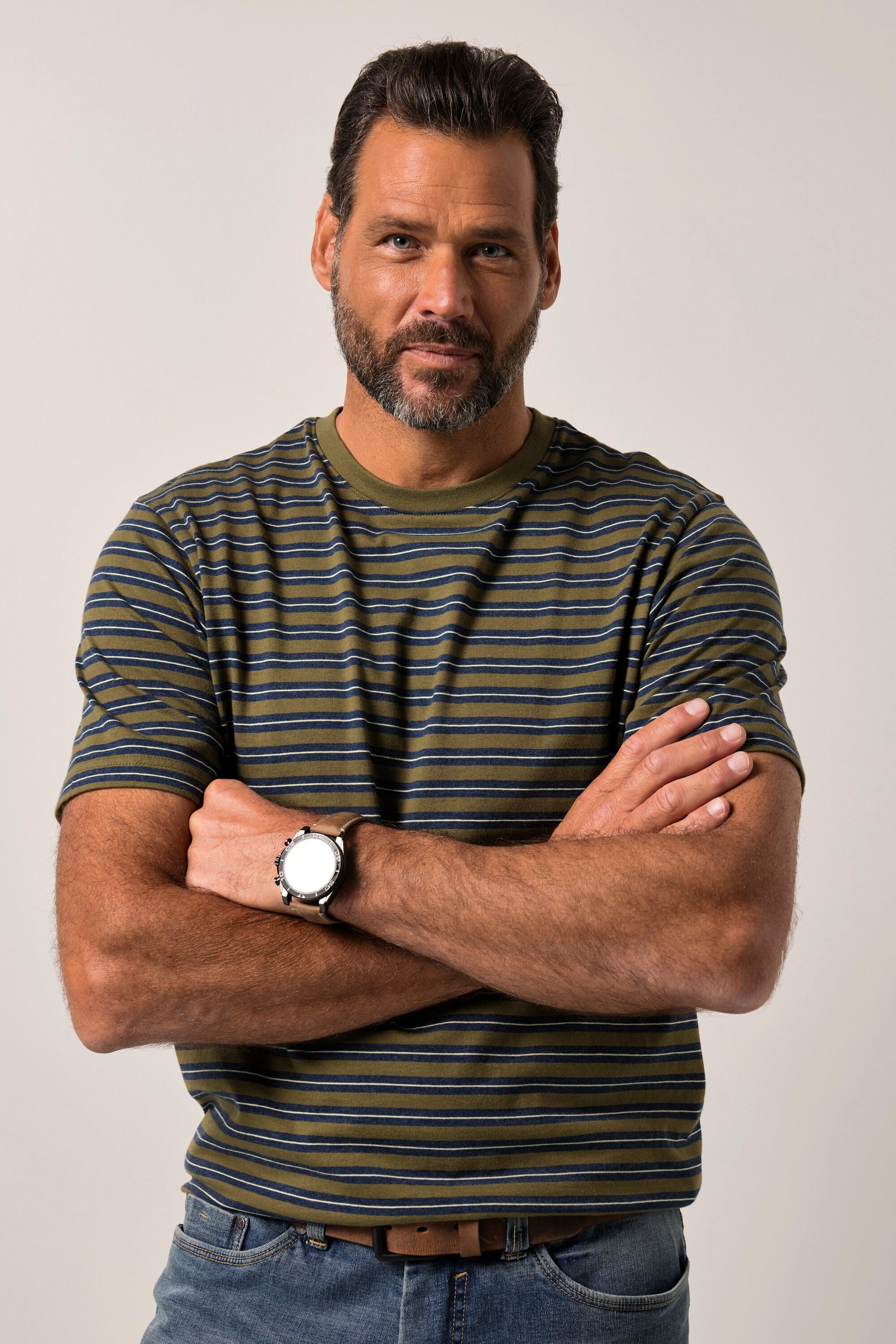 JP1880 T-Shirt Manches Courtes Rayé  