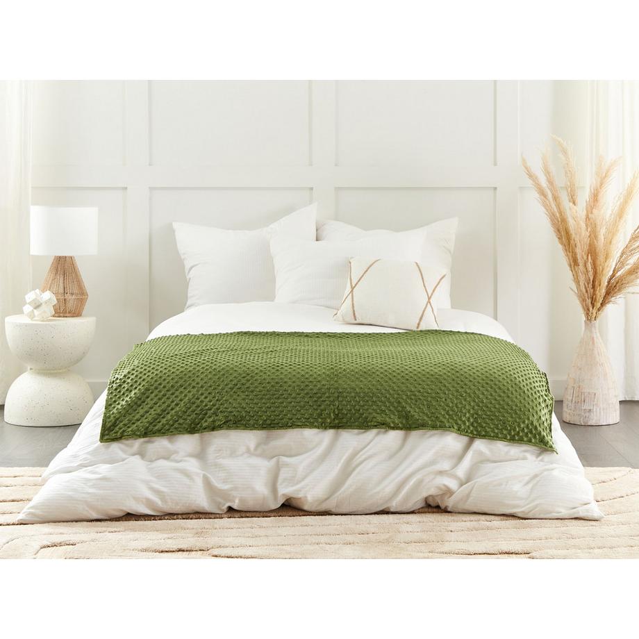 Beliani CALLISTO Fodera per coperta pesante moderna in poliestere  