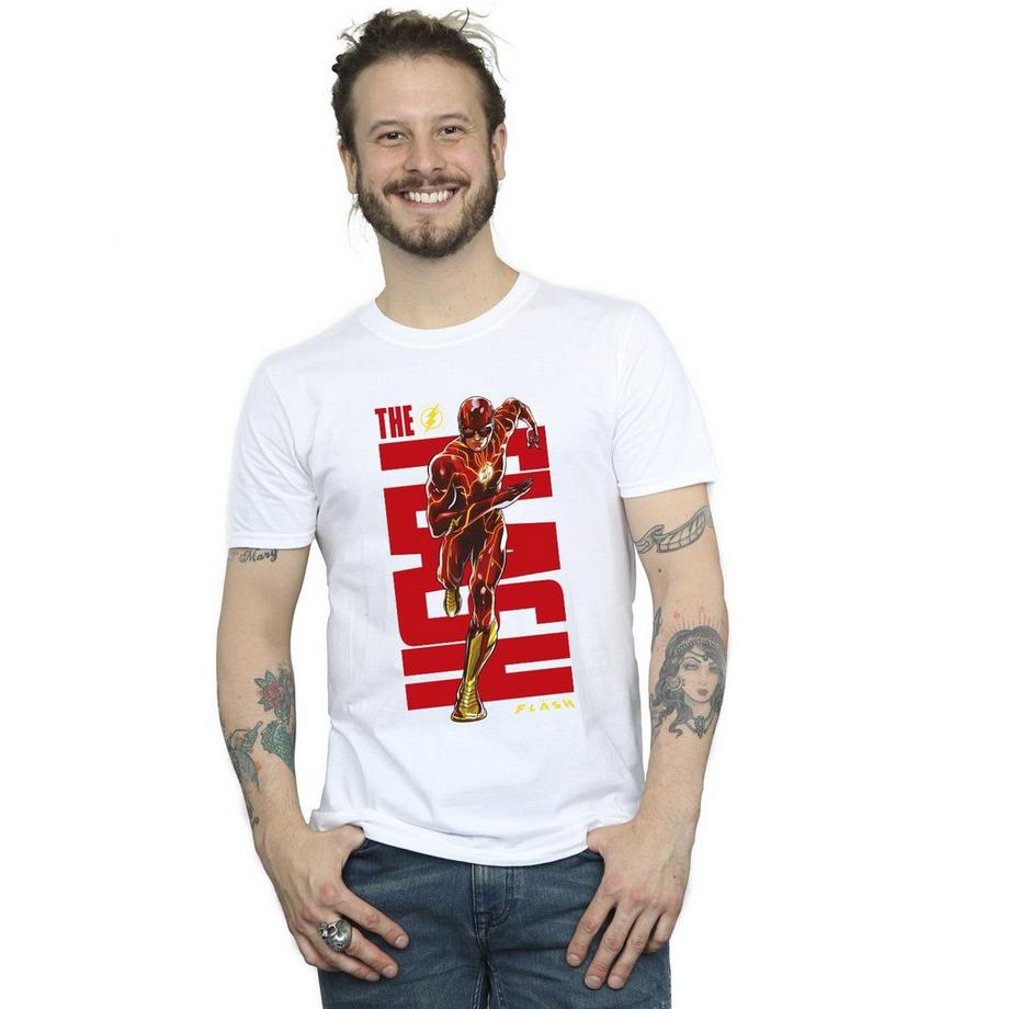 DC COMICS The Flash Imprimé Graphique T-Shirt Manches Courtes  