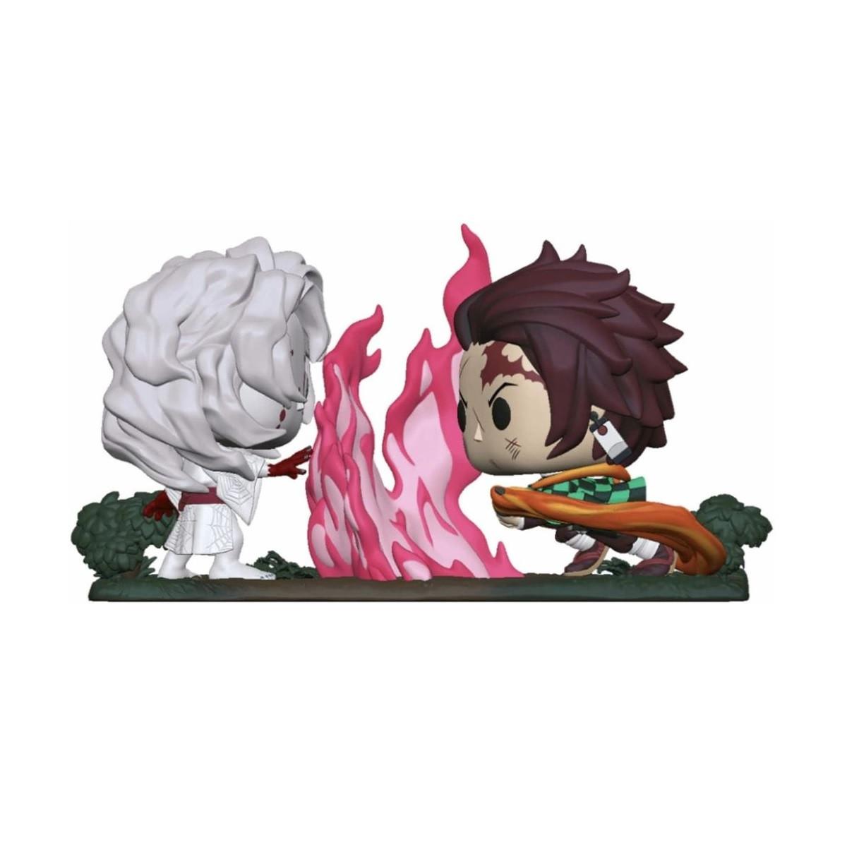 Funko  Funko POP! Demon Slayer Movie Moment : Tanjiro vs Rui 