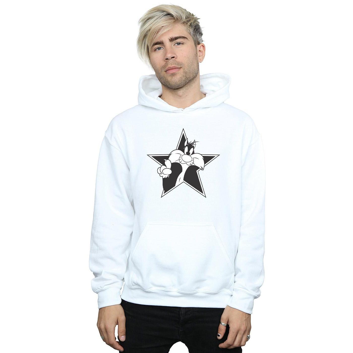 LOONEY TUNES Sylvester the Cat Stern Kapuzenpullover  