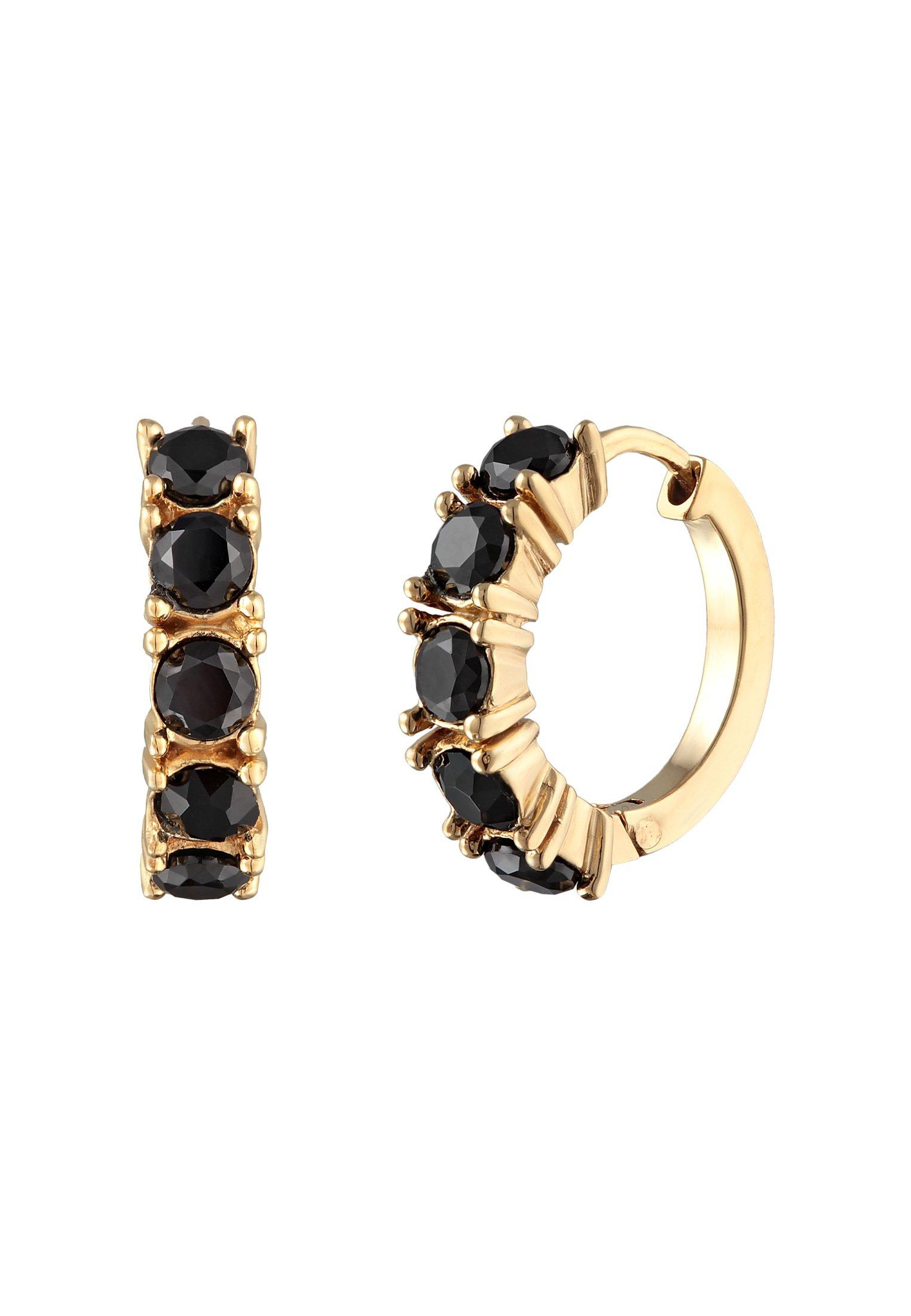 Elli  Ohrringe Creolen Kristalle Elegant 925 Silber 