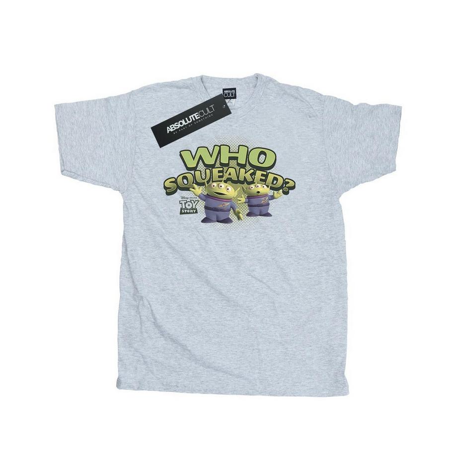 Tshirt TOY STORY WHO SQUEAKED?