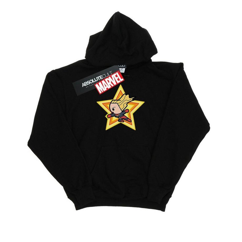 MARVEL Captain Chibi Star Hoodie  
