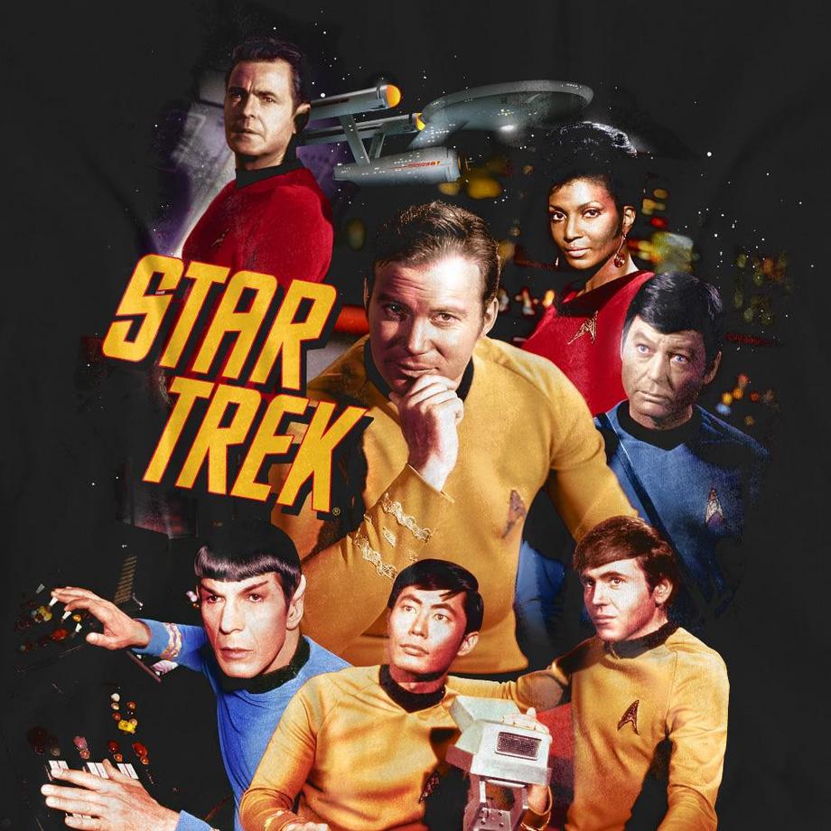 Star Trek Star Trek At the Controls T-Shirt  