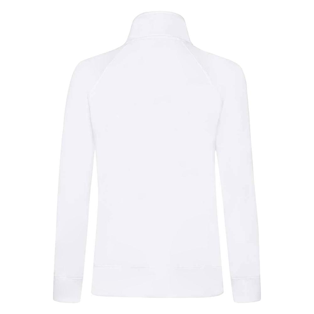 Fruit of the Loom Felpa con cerniera intera e collo alto  