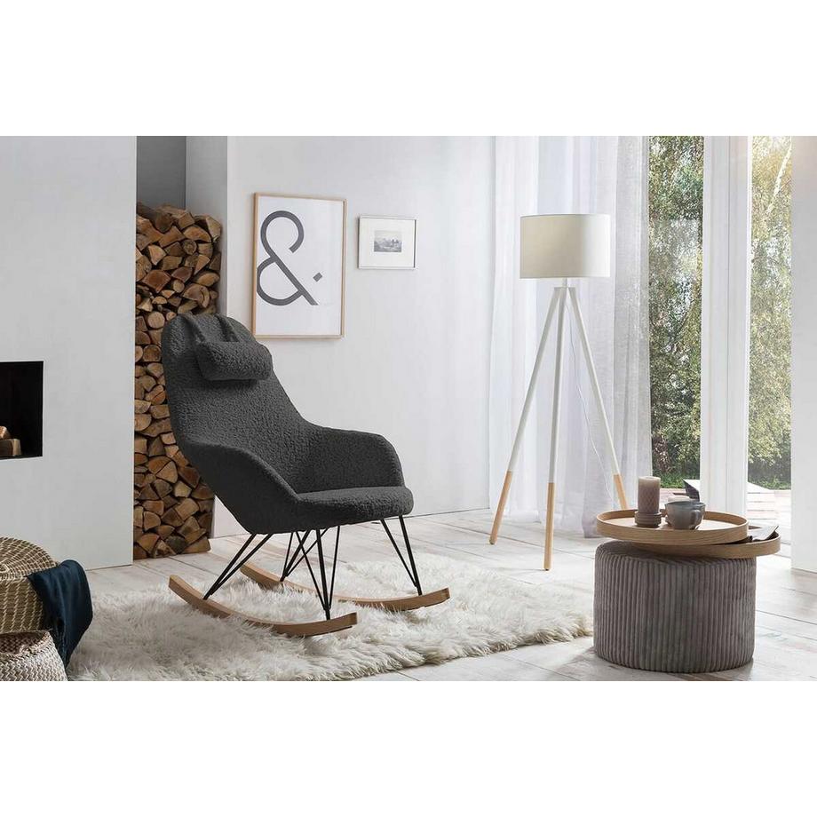 mutoni Schaukelstuhl II Teddyfell  