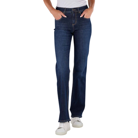 ANGELS Lara Straight Fit Sportif Denim Jeans  