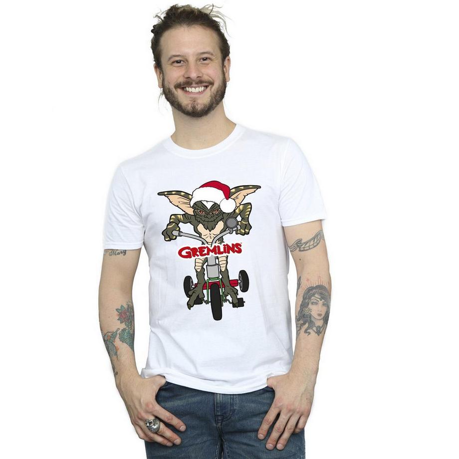 Gremlins Gizmo T-Shirt Triciclo di Natale  
