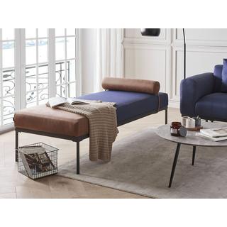 Beliani Chaise longue en Cuir PU Rétro MALMOS  