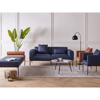 Beliani Chaise longue en Cuir PU Rétro MALMOS  