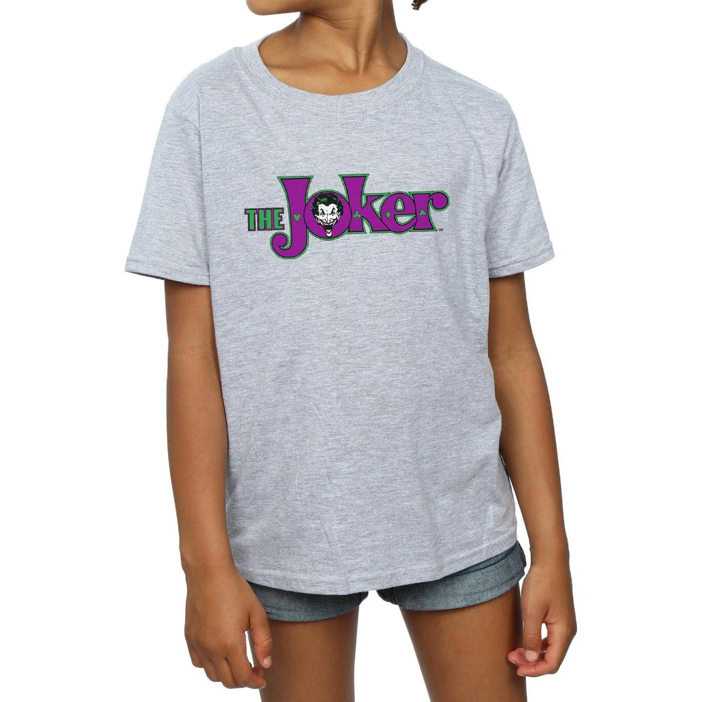 DC COMICS  The Joker Text Logo TShirt 