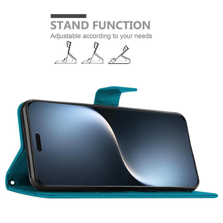 Cadorabo  Honor Magic 7 Pro Hülle mit Blumen Muster 