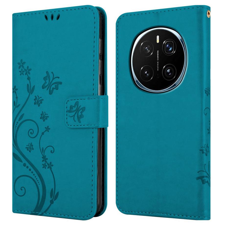 Cadorabo  Honor Magic 7 Pro Hülle mit Blumen Muster 