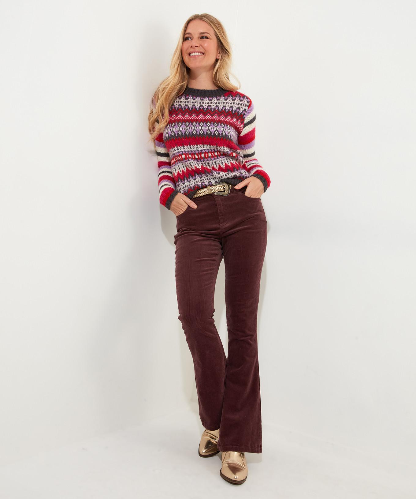 Joe Browns  Fair Isle-Pullover mit Farbblockmuster 