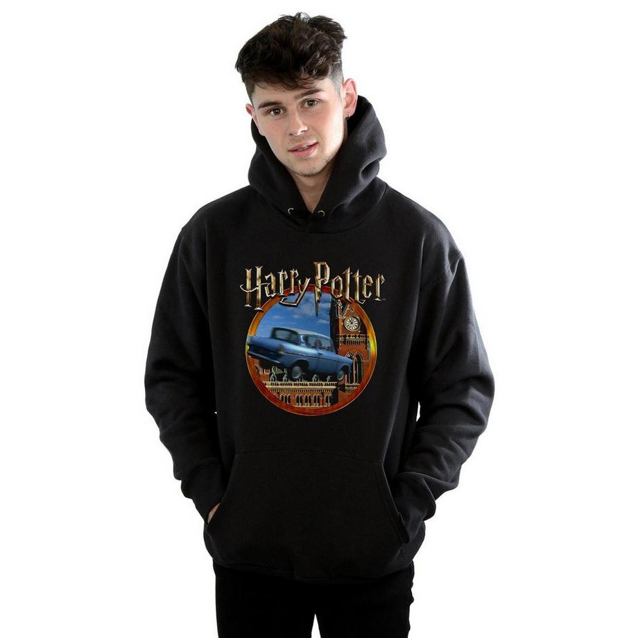 Harry Potter Auto Volante Felpa con Cappuccio  