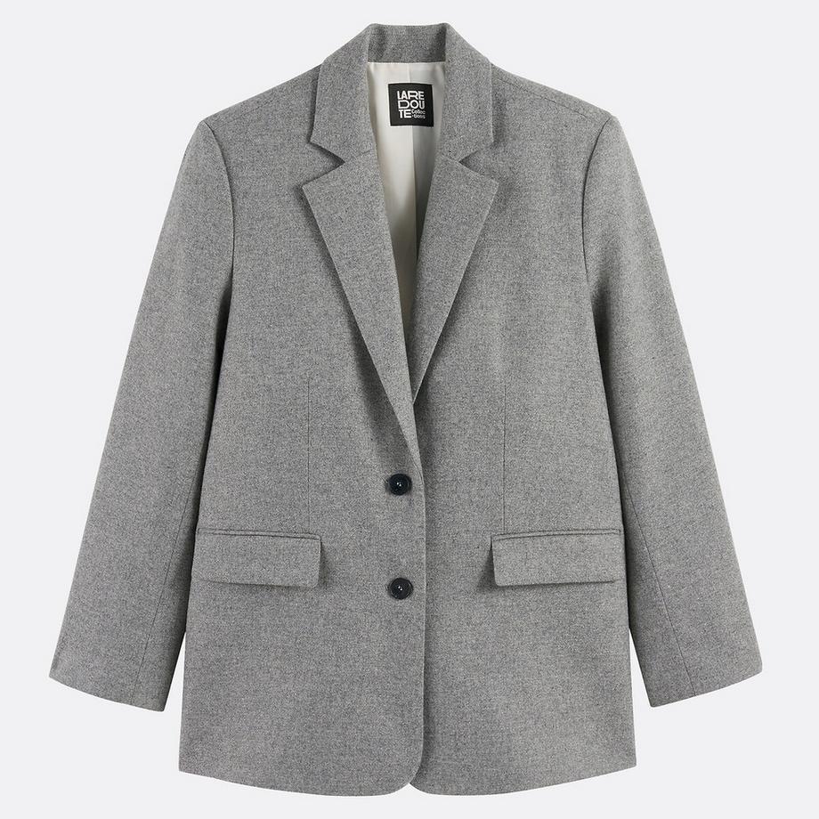 La Redoute Collections Blazer Oversize Misto Lana  