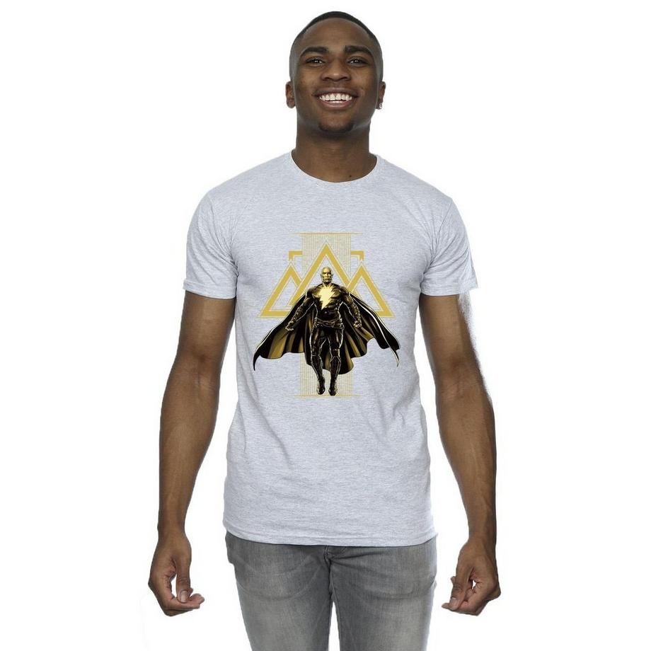DC COMICS Black Adam T-Shirt Stampa Grafica  