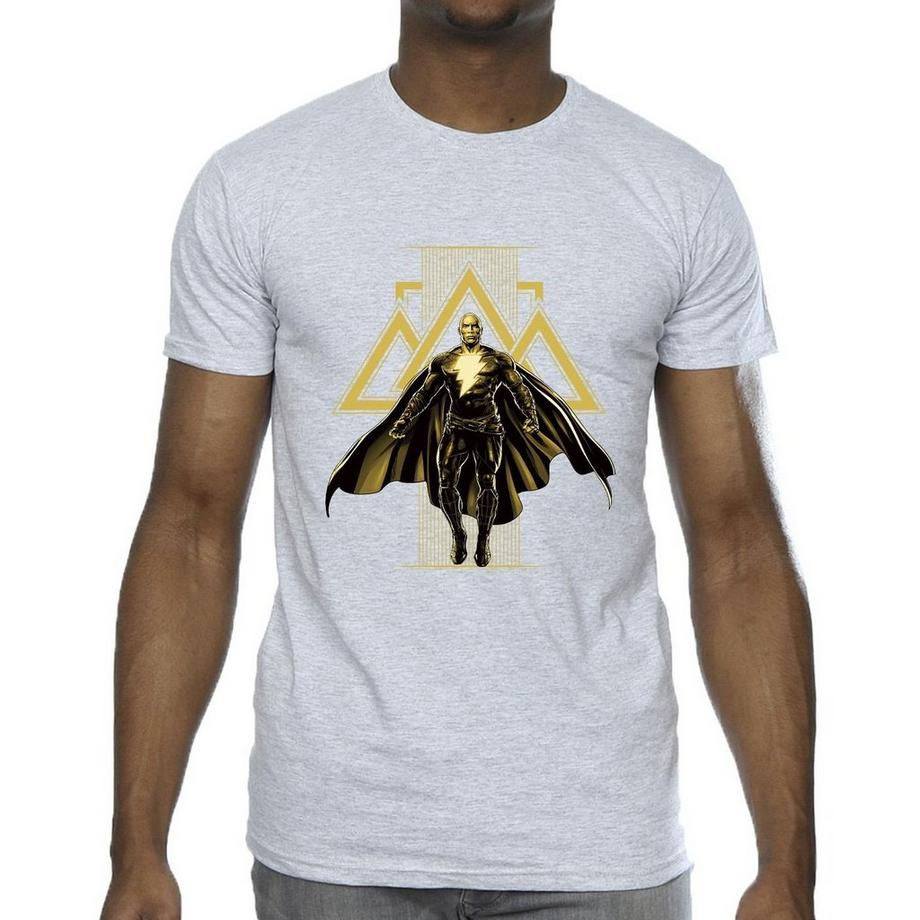 DC COMICS Black Adam T-Shirt Stampa Grafica  