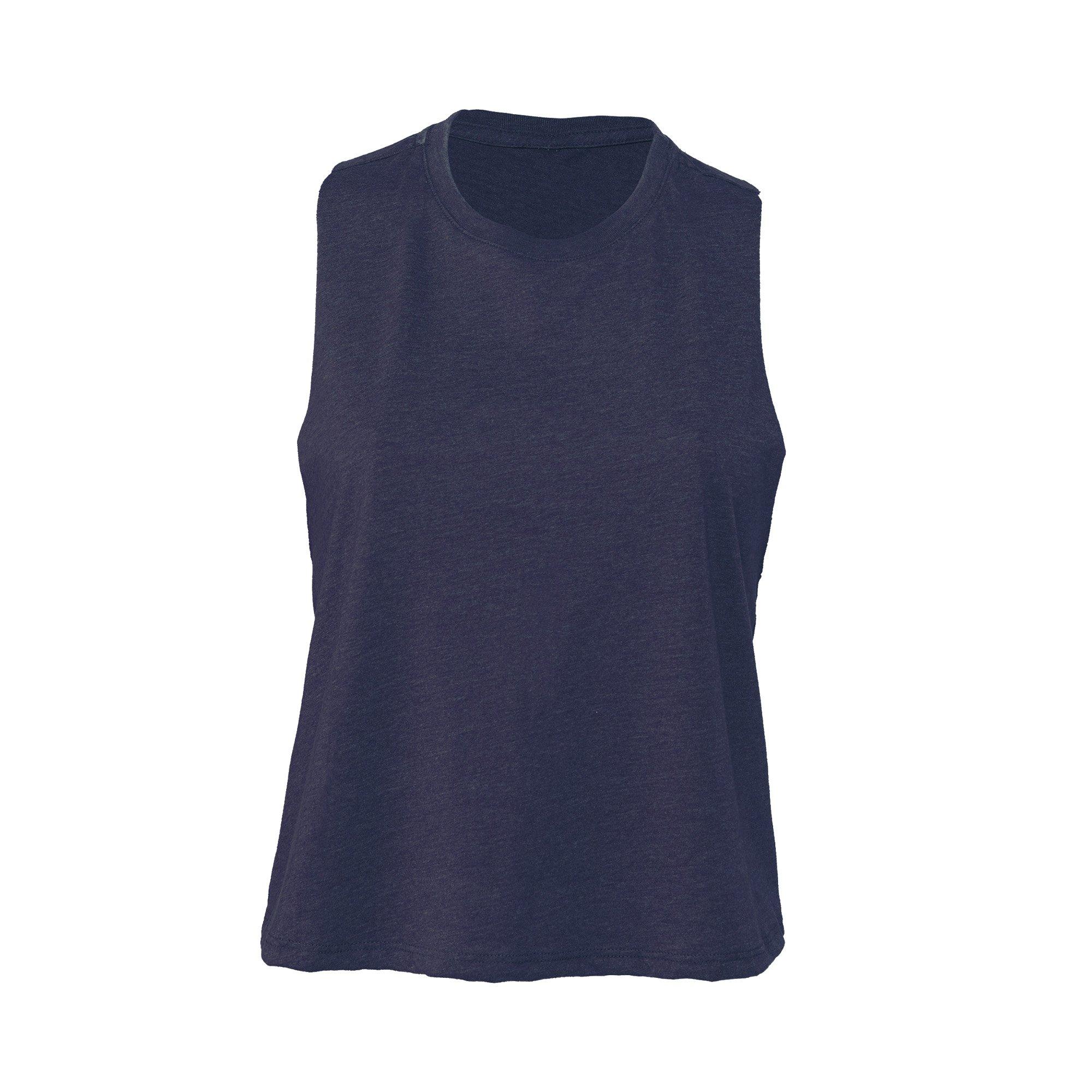 Bella + Canvas  CropTanktop mit Racerback 