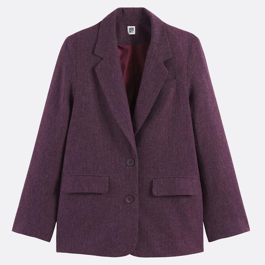 La Redoute Collections Blazer Lungo Spigato  