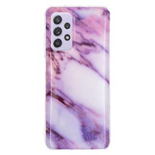 Cover-Discount  Galaxy A52 - Custodia siliconica Marble 