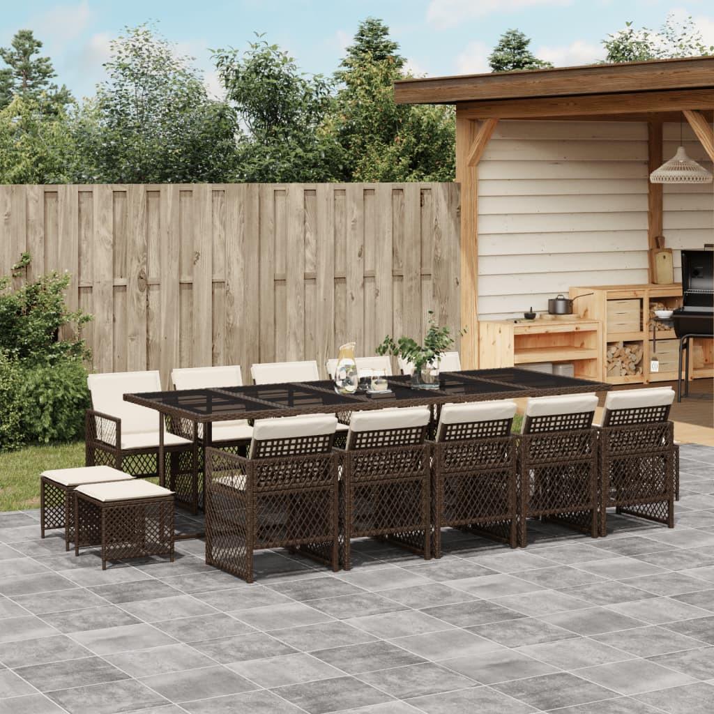 VidaXL Garten essgruppe poly-rattan  