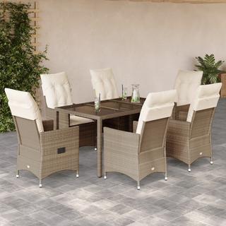 VidaXL Garten essgruppe poly-rattan  