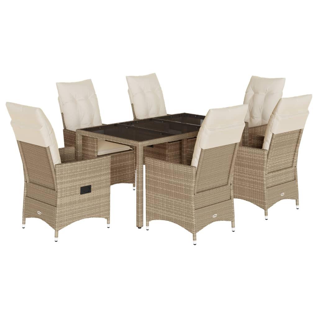 VidaXL Garten essgruppe poly-rattan  