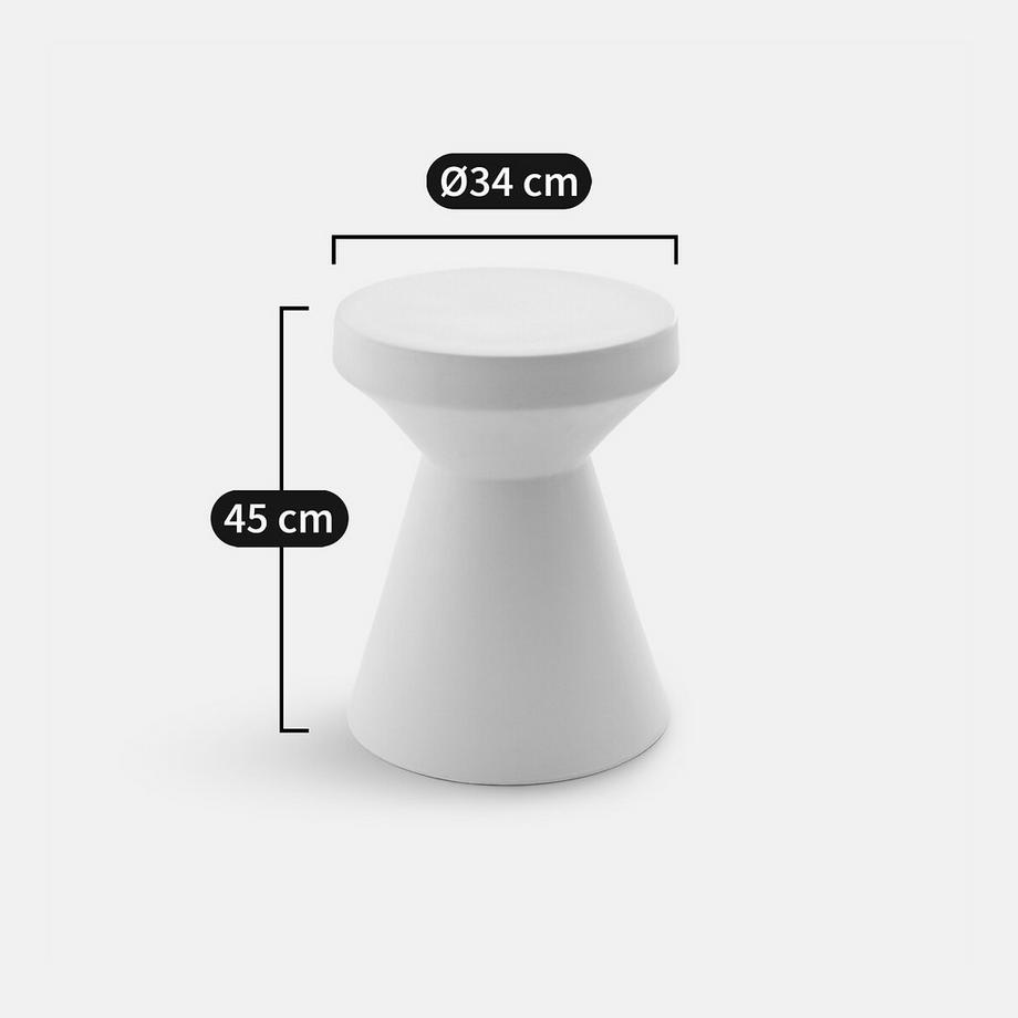 La Redoute Intérieurs Beistell-/Nachttisch Matmat  