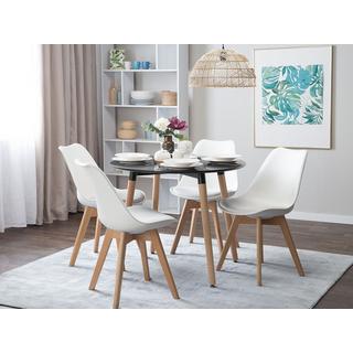 Beliani Esstisch aus MDF-Platte Retro BOVIO  